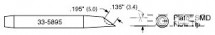 Spájkovací hrot pre stanice Pace 1121-0490 (33-5895)