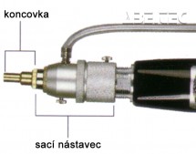 Elektrický momentový skrutkovač BLQ-5000 CR H4 ESD / antistatický - časti sacej hlavy
