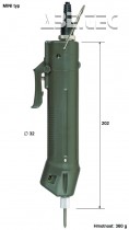 Elektrický momentový skrutkovač BL-5000-15 HEX - rozmery