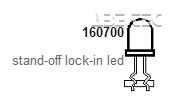 Lisovacia sada pre SUPERCUT/RS4 "Stand-off / lock-in LED"