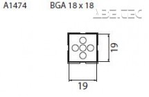 Určené pre púzdra BGA 12x12 mm