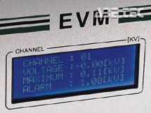 Monitorovací systém EVM-102 - zobrazenie displeja