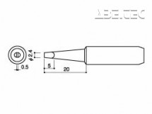 Spájkovací hrot 900L-T-2.4D