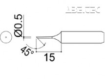 Spájkovací hrot 900M-T-0.5C