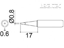 Spájkovací hrot 900M-T-0, 8D