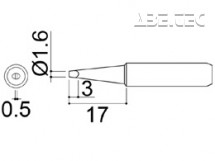 Spájkovací hrot 900M-T-1.6D