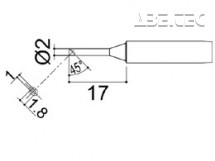 Spájkovací hrot 900M-T-2CM