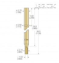 Zásuvka pre testovaciu sondu, S 27.00-L