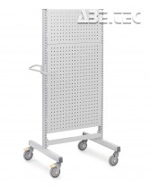 Priemyselný vozík Treston Multi Trolley M750, vysoký, perf. panely, TMTH7-005-41