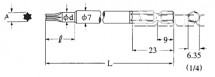 Bit torx  V-17T (5.5x15l)-T-25-(7)-75