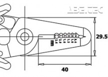 Odizolovacie kliešte CCS 10 NB D, ESD