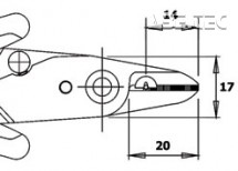 Odizolovacie kliešte / nožnice CCS 11 NB D, ESD