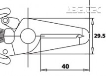 Odizolovacie kliešte CSP 30/3 D, ESD