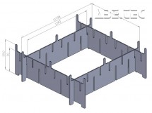 Držiak DPS 40,5, 1,5 mm SF30.0004