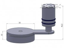 Magnetický držiak DPS 40,5 SF03.0004