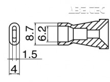 Odpájací hrot N60-09