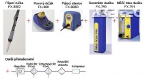 ESD / antistatická spájkovacia stanica Hakko FX-888D modrožltá - Príklad konfigurácie dusíkového systému k spájkovacej stanici FX-888D