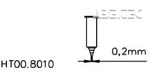 Dávkovacia ihla kovová 0,20 mm HT00.8010