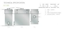 Inline predfilter ILF 300 SS, nerez