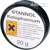 STANNOL - Kolofonium - Čistá kolofónia, 20g