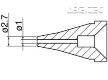 Odpájací hrot N60-02