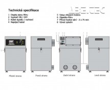 Odsávacie zariadenie V600 PC, farba