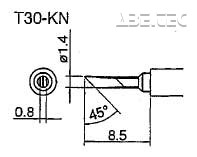 Spájkovací hrot T30-KN