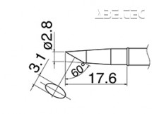 Spájkovací hrot T31-01BC28