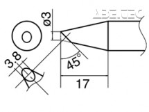 Spájkovací hrot T33-BC3