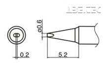 Spájkovací hrot T35-02D06