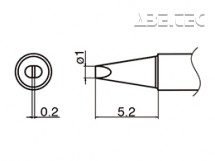 Spájkovací hrot T35-02D1