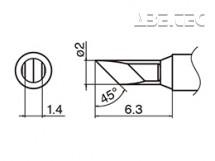 Spájkovací hrot T35-03KU