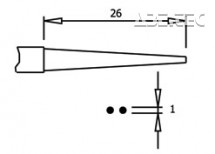 Úchopovej kliešte PN 5025/2, ploché