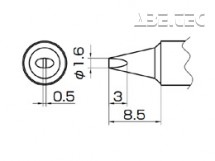 Spájkovací hrot T14-D16