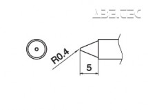 Spájkovací hrot T15-B4-0,4B