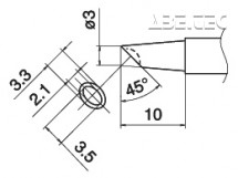 Spájkovací hrot T15-BCM3