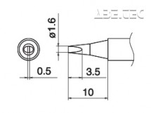 Spájkovací hrot T15-D16