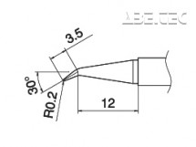 Spájkovací hrot T15-J02 - RSB