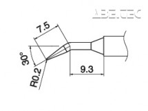 Spájkovací hrot T15-JL02 -0,2JL