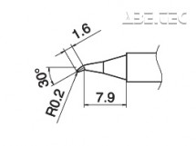 Spájkovací hrot T15-JS02 -0,2JS