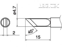 Spájkovací hrot T15-K