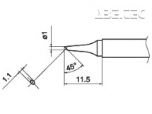 Spájkovací hrot T17-BC1