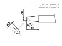 Spájkovací hrot T17-BC3