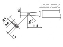 Spájkovací hrot T17-BCM2