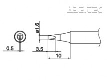 Spájkovacie hroty T17-D16