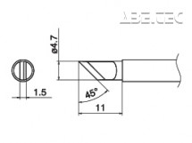 Spájkovacie hroty T17-KR