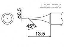 Spájkovacie hroty T18-C05