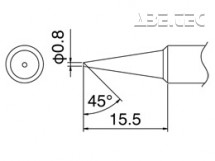 Spájkovací hrot T18-C08