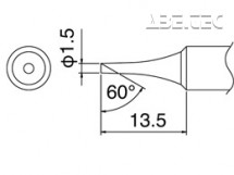 Spájkovacie hroty T18-CF15