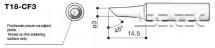 Spájkovací hrot T18-CF3